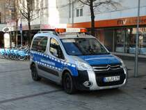 Citroen der Ordnungsbehörde der Stadt Ludwigshafen am 19.12.15 