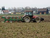 CASE-MXM140 bei Acker-,Feldarbeiten; 150325