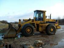 Komatsu WA 470-1 aufgenommen am 06.01.2008 in der Nähe von Hetzerath