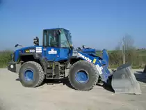 Komatsu WA 320-5 am 18.04.2010 in der Nähe von Eisenach