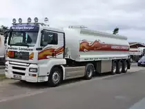 MAN TGA LX Benzintank Sattelzug Andreas Lorenzen auf Föhr am 12.07.2013