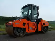 Hamm HD 90 am 01.07.2007 abgestellt bei Mertert (Lux.)