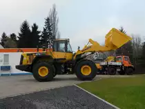 Komatsu WA 470-6 aufgenommen am 21.11.2010