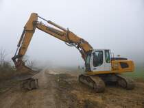 Liebherr R 924C HD-SL Litronic am 01.11.2015 in der Nähe von Hohensonne