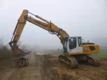 Liebherr R 924C HD-SL Litronic am 01.11.2015 in der Nähe von Hohensonne