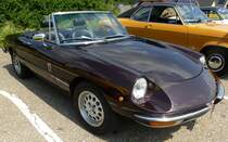 Alpha Romeo 1600 Spider, gebaut von 1972-77, Oldtimertreff Oberwinden, Juni 2015 