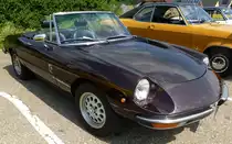 Alpha Romeo 1600 Spider, gebaut von 1972-77, Oldtimertreff Oberwinden, Juni 2015 