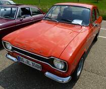 Ford Escort 1300 Sport, Bauzeit 1971-74, Oldtimertreff Oberwinden, Juni 2015
