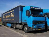 Volvo FH 12 380 am 04.03.2007 in der Nähe von Besch