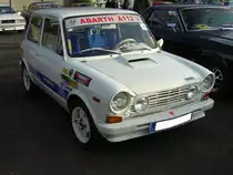 Autobianchi A112  Abarth . 1969 - 1986. Der  Floh  aus Mailand war in etlichen Motorisierungen zu bekommen. Old- und Youngtimertreffen am 27.12.2015 in Krefeld.