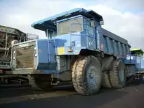 Terex 33-07 am 06.04.2008 in der Nähe von Colmar/Berg (Lux.)