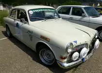 Volvo 123 GT, die zweit�rige Stufenhecklimousine wurde von 1967-70 gebaut, Oldtimertreff Oberwinden, Juni 2015