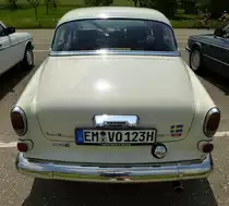 Volvo 123 GT, Heckansicht, Oldtimertreff Oberwinden, Juni 2014