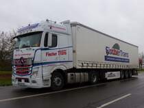 Mercedes-Benz Actros 1845 am 25.12.2015 in Trier