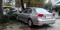 Honda Civic Sedan der siebten Generation. Aufnahmedatum: 20.10.2015