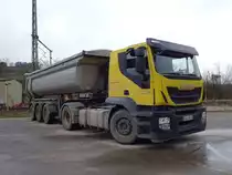 Iveco Stralis 460 E6 am 13.12.2015 in Wellen