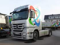 Mercedes-Benz Actros im Hafen von Mertert (Lux.), 27.12.2015