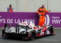 Nr.38 ,JOTA SPORT, ZYTEK Z11SN - Nissan LMP2, mit den Fahrern: Simon DOLAN, Harry TINCKNELL, Marc GENÉ, 5. Platz nach 356 Runden beim 24h Rennen von Le Mans am 15.6.2014 
