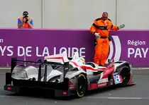 Nr.38 ,JOTA SPORT, ZYTEK Z11SN - Nissan LMP2, mit den Fahrern: Simon DOLAN, Harry TINCKNELL, Marc GENÉ, 5. Platz nach 356 Runden beim 24h Rennen von Le Mans am 15.6.2014 