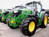 JohnDeere-6105M, Nennleistung:77kW; max. Drehmoment 474Nm; anlässlich der Landwirtschaftsmesse in Ried; 150914