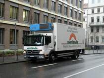 Mercedes Benz Atego vom Vierland am 04.01.16 in Frankfurt am Main