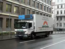 Mercedes Benz Atego vom Vierland am 04.01.16 in Frankfurt am Main
