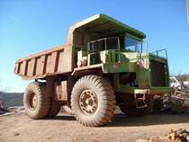 Terex 33-07 am 17.02.2008 in der Nähe von Klausen