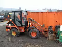 Caterpillar 906 beim Bau der Umgehung Wolsfeld, 01.01.2008