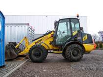 Kramer Allrad 418 am 11.02.2007 in der Nähe von Contern (Lux.)