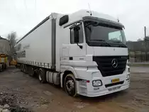 Mercedes-Benz Actros 1844 am 08.02.2009 bei Oetrange (Lux.)