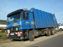Mercedes-Benz Actros 2531 am 23.10.2011 in Bitburg