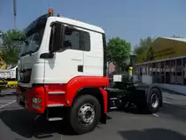 MAN TGS 18.400 auf der Baumaschinenmesse Intermat in Paris (21.04.2009)