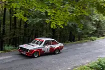 Ford Escort, gesehen auf dem 49-ten Mecsek Rallye, Oktober 2015.