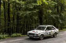 Ford Escort, gesehen auf dem 49-ten Mecsek Rallye, Oktober 2015.