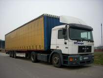 MAN 19.343 am 22.03.2009 in der Nähe von Trier-Ehrang