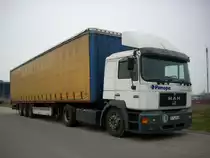 MAN 19.343 am 22.03.2009 in der Nähe von Trier-Ehrang