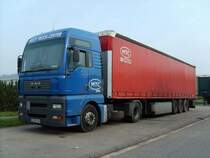 MAN TGA 18.460 am 10.06.2007 in der Nähe von Trier-Ehrang