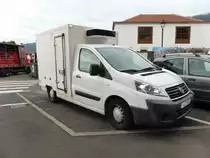 Fiat Doblo als Kühlfahrzeug, gesehen auf La Palma im Januar 2016