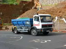 MB als Kipper, gesehen auf La Palma im Januar 2016