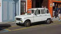 Renault R4, gesehen auf La Palma im Januar 2016 