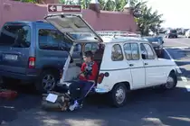 Renault R4, gesehen auf La Palma im Januar 2016 