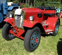 Zettelmeyer Z2, Baujahr 1937, 2-Zyl.Diesel mit 20PS, Traktorentreffen Deilingen, Juli 2015