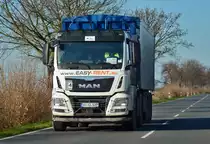 MAN Sattelzug  Easy-Rent  bei Euskirchen - 03.12.2015