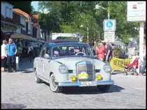 Mercedes-Benz W120 180D Ponton als Nr. 21 der Rügen Classcis 2014 in Sassnitz am 29.05.2014