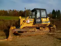 Komatsu D 41 E-3 in der Nähe von Wittlich, 06.11.2011