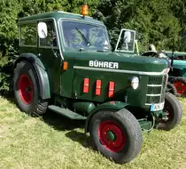 B�hrer, Industrietraktor aus der Schweiz mit 86PS, Traktorentreffen Deilingen, Juli 2015