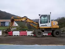 Liebherr A 308 am 05.11.2006 in der Nähe von Lorentzweiler (Lux.)