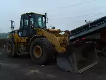 Caterpillar 950G bei Lorentzweiler (Lux.), 17.12.2006
