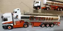Mercedes Actros 1848 mit KLAESER Tankauflieger Herpa Teile HO 1:87
