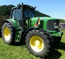 John Deere W2003, schwerer Allradschlepper, Glottert�ler Schleppertreffen, Aug.2015 